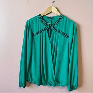 Ro & De Long Sleeve Blouse